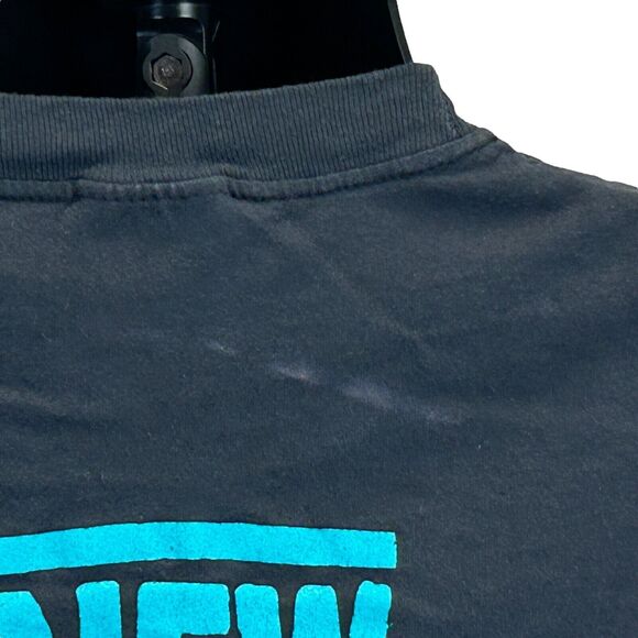 Vintage New Kids On The Block Tour T Shirt Mens X-Small NKOTB Boy Band 80s Black - Picture 5 of 8